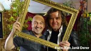 EX-PUR-Drummer Roland Bless und Hans Derer - Foto Jana Derer